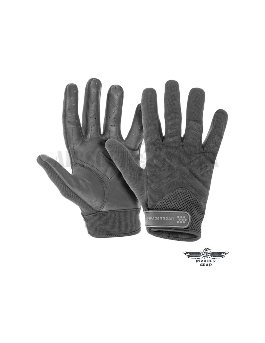 Guantes de tiro con refuerzos ventilados y palma antideslizante