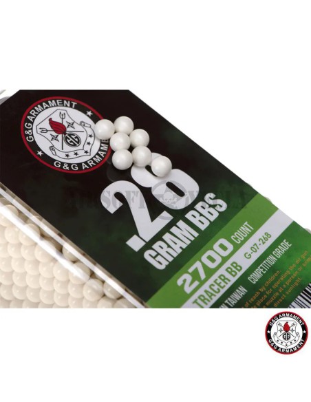 bolas-trazadoras-g-g-2700-bbs-verdes-precision-al-aire-libre