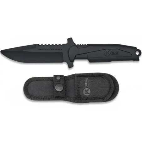 Cuchillo entrenamiento Negro K25 - AirSoftYecla.es