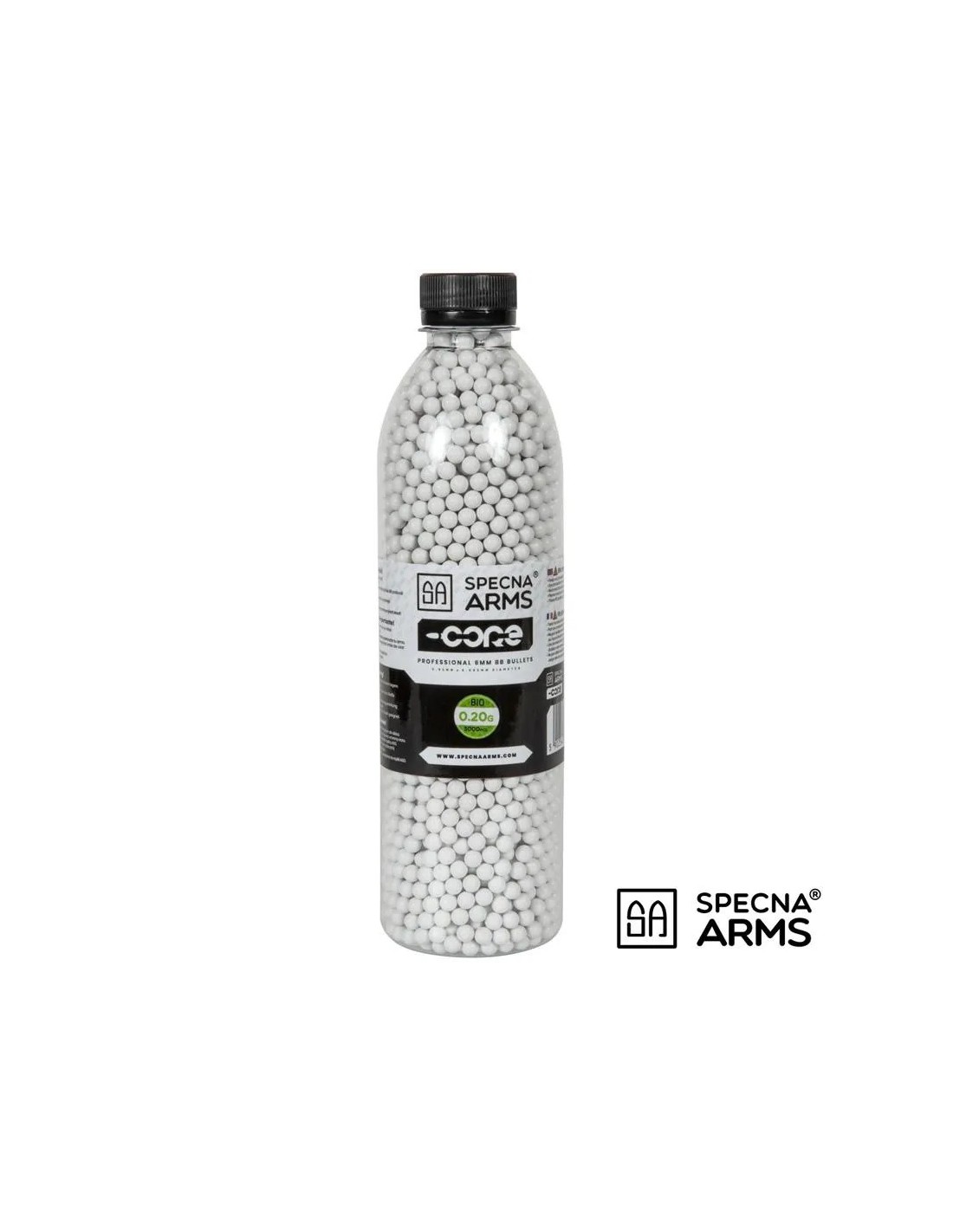 BOLAS 6MM 0,20G 3000 UNIDADES BIODEGRADABLES Blanco