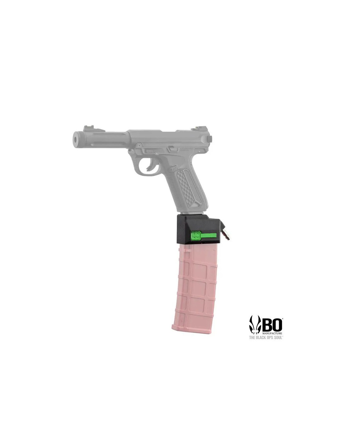 ADAPTADOR CARGADOR Glock 17 Verde