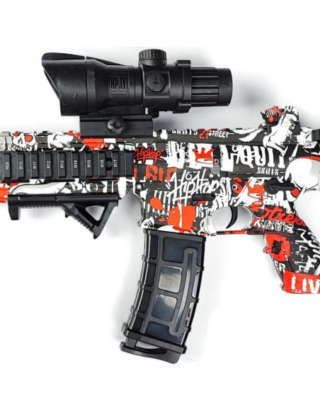 rifle-m4-electrico-manual-gel-estampado-en-accion