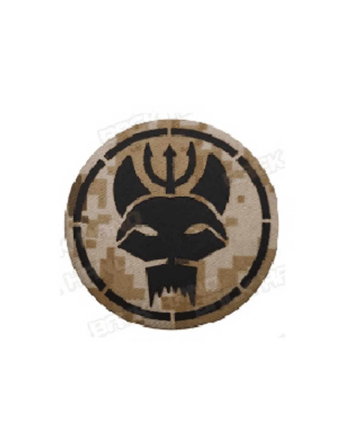 Parche tridente diablo para velcro