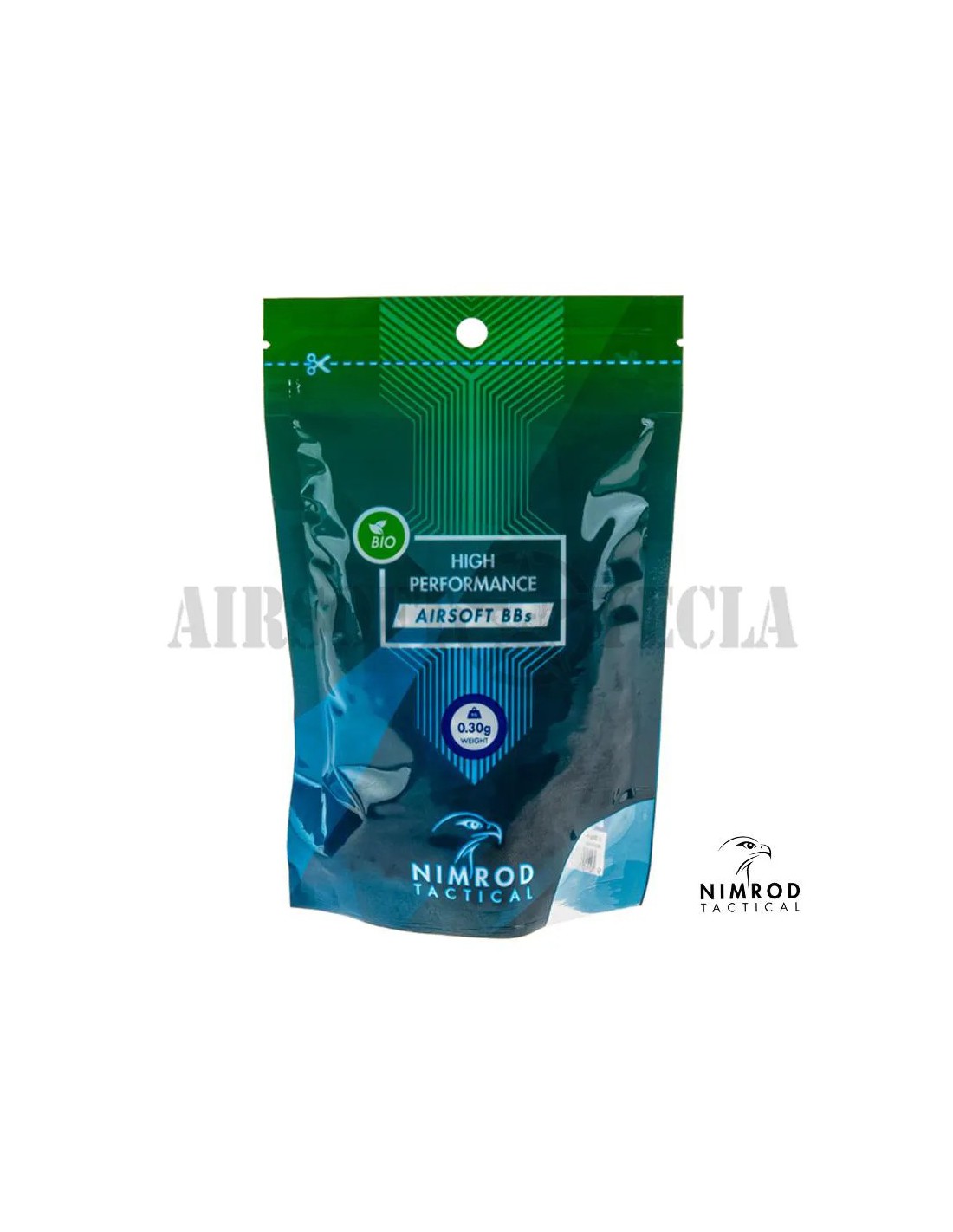 BOLAS BIODEGRADABLES ALTO RENDIMIENTO 0,30 G 1000 UNIDADES