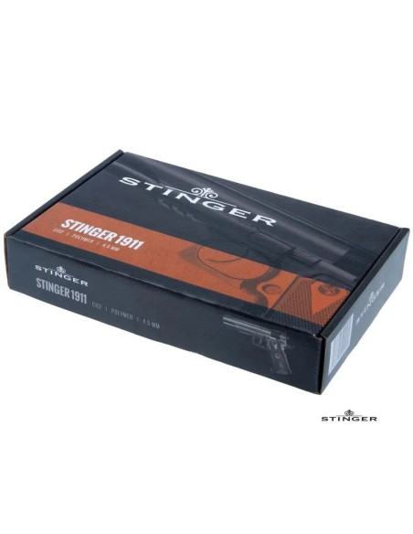 pistola-stinger-1911-co2-negra-45-vista-lateral