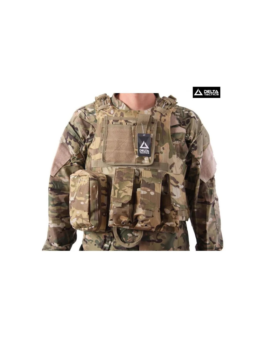 Chaleco portaplacas Multicam