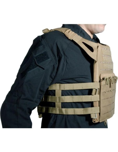 chaleco-plate-carrier-corte-laser-tan-v18-placas-proteccion-trasera