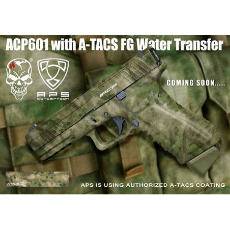 Pistolet ACP Facelift NOUVEAU Atacs FG ACP601FG