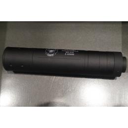 Silenciador mediano seal negro (155mm)