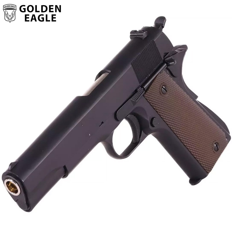Golden Eagle Tipo Colt 1911 Negra - METAL - Pistola muelle - 6mm - Tienda  de Airsoft