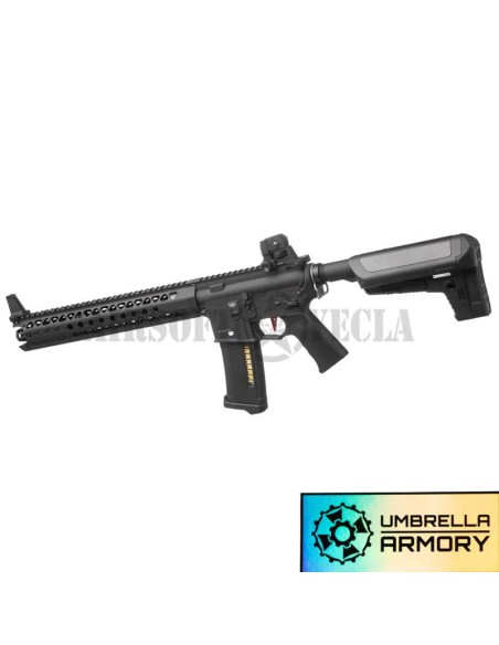 LVOA-S-CQBR-Umbrella-Armory-vista-lateral-detalle-rifle