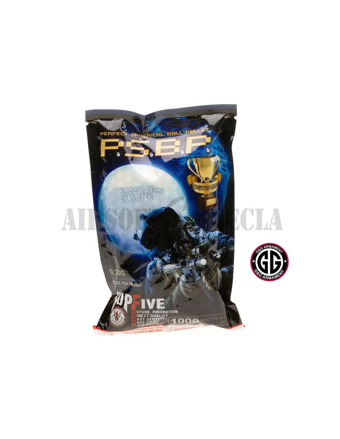 BOLAS 6MM 0,20G 1000 UNIDADES