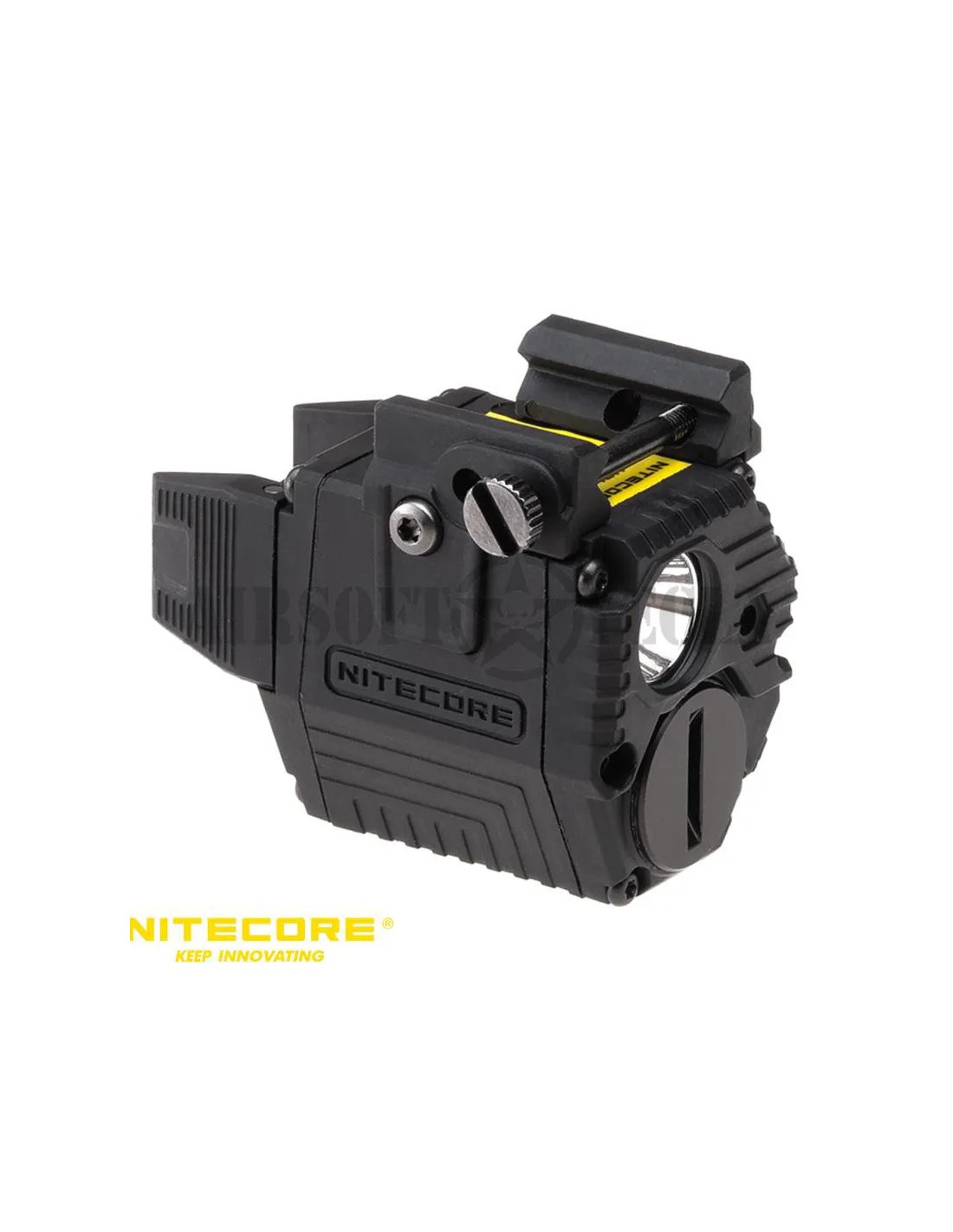 LINTERNA ADAPTADOR CON LÁSER NPL10 300 LÚMENES CR2 55 MM 50 G