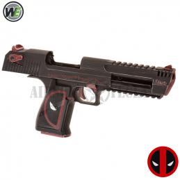 27cm Modelo Pistola Cosplay Disfraz Utilería Deadpool Matrix Pistola  Desierto Águila Neo