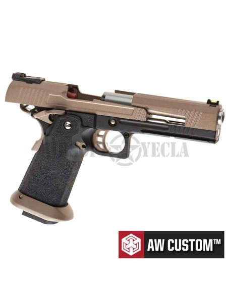pistola-hx1033-split-slide-full-metal-gbb-aw-detalle-deslizante