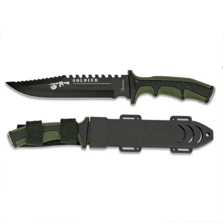 CUCHILLO SOLDIER VERDE