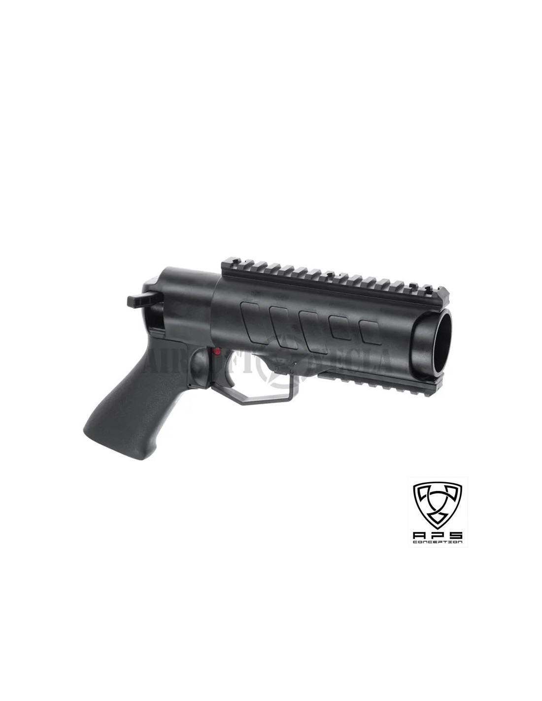 LANZAGRANADAS THOR COMPACTO CON RIELES RIS SUPERIOR E INFERIOR Y CLIP DE TRANSPORTE