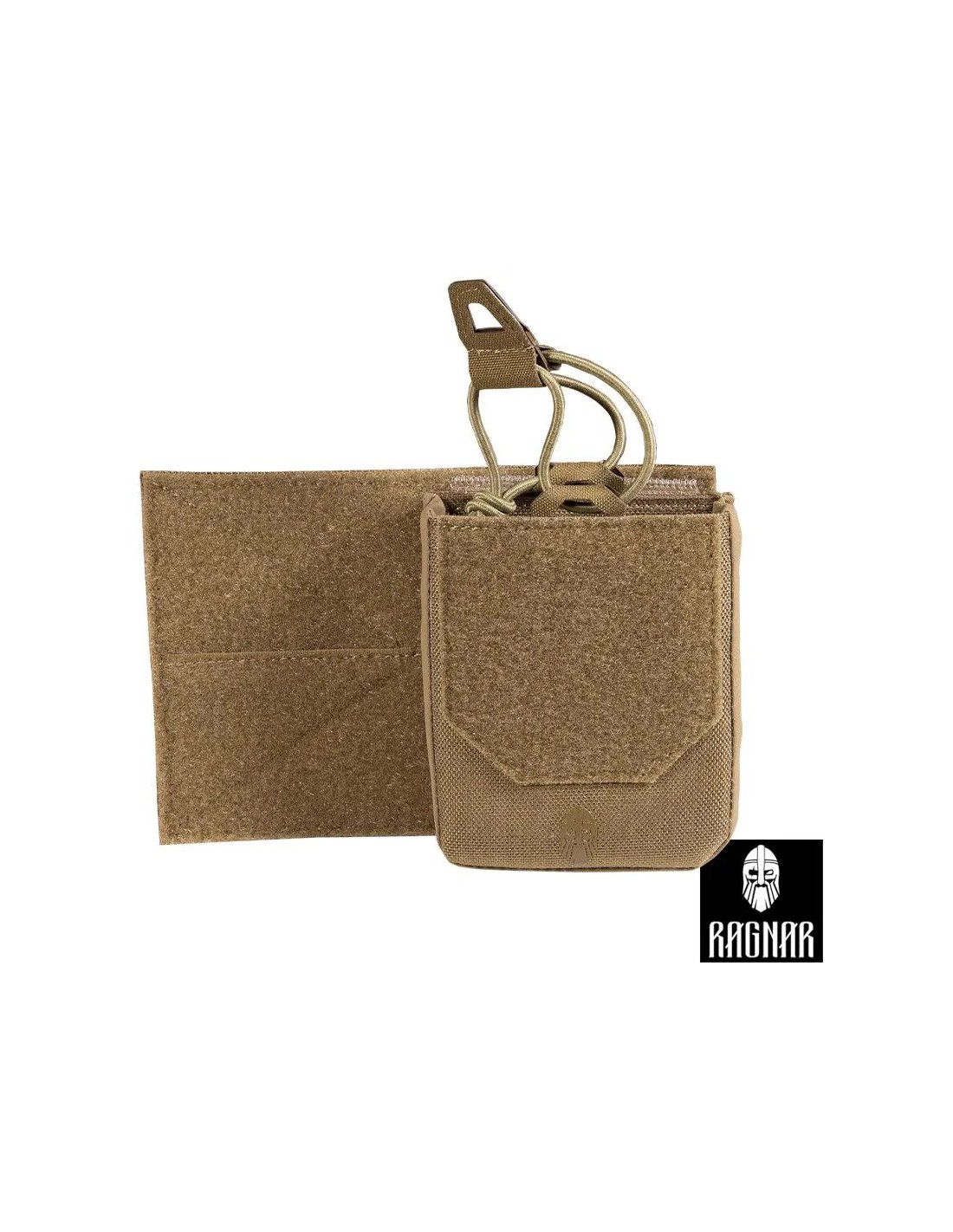 Porta cargadores SR25 y G36 modular con velcro y MOLLE Coyote