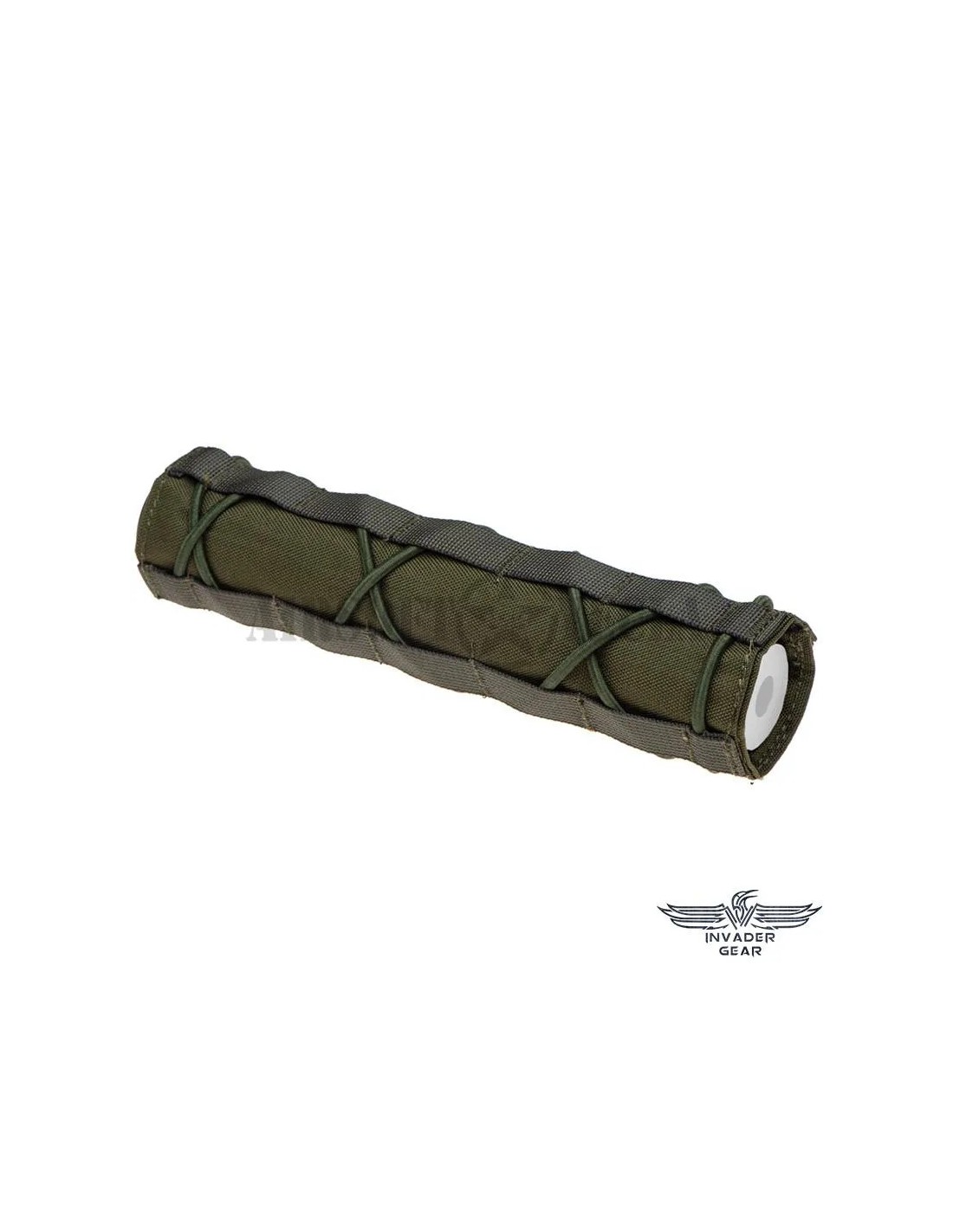 FUNDA SILENCIADOR 22 CM Verde