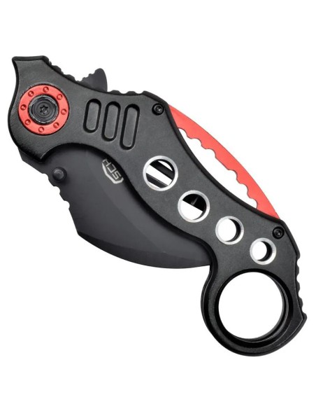 navaja-plegable-karambit-negra-roja-sch-hoja-abierta