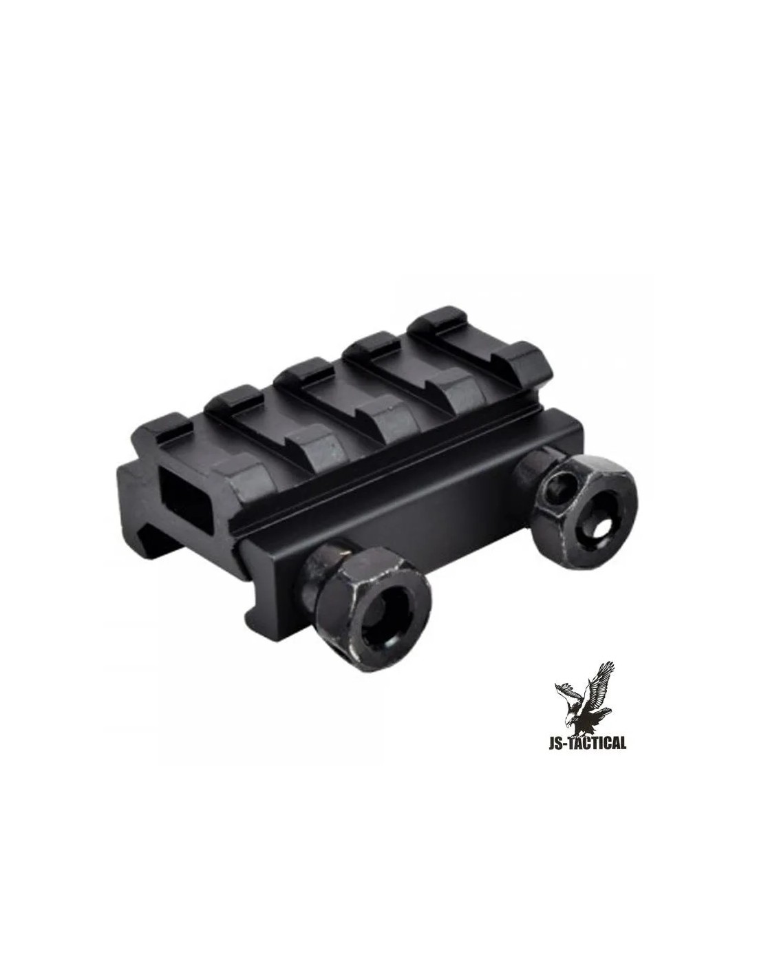 RAÍL ELEVADOR 1/2 PULGADA 4 RANURAS ALUMINIO ANODIZADO