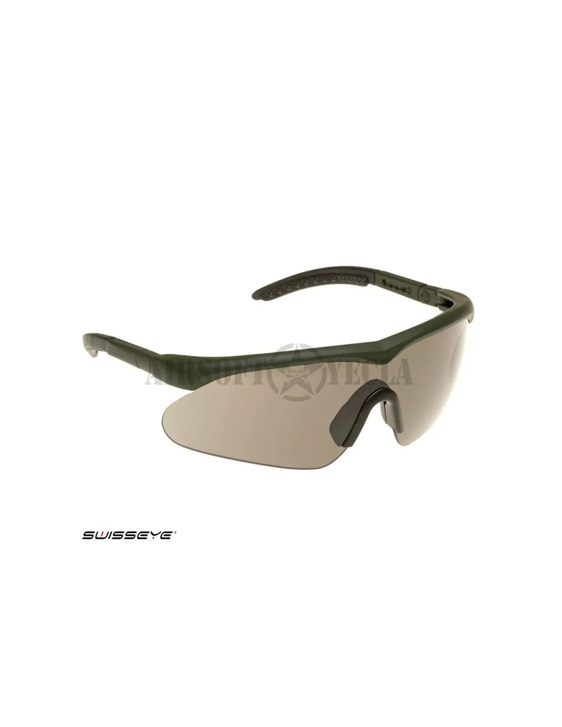 GAFAS TÁCTICAS RAPTOR 3 LENTES ANTINIEBLA RESISTENTES A ARAÑAZOS PROTECCIÓN UVA UVB UVC PATILLAS DE GOMA AJUSTABLES