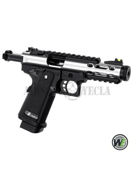 pistola-galaxy-hi-capa-negra-plateada-vista-lateral