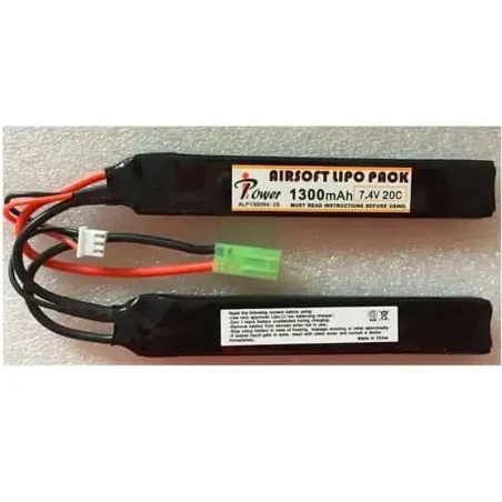 BATERÍA IPOWER 7.4V 1300MAH 20C NUNCHUCK