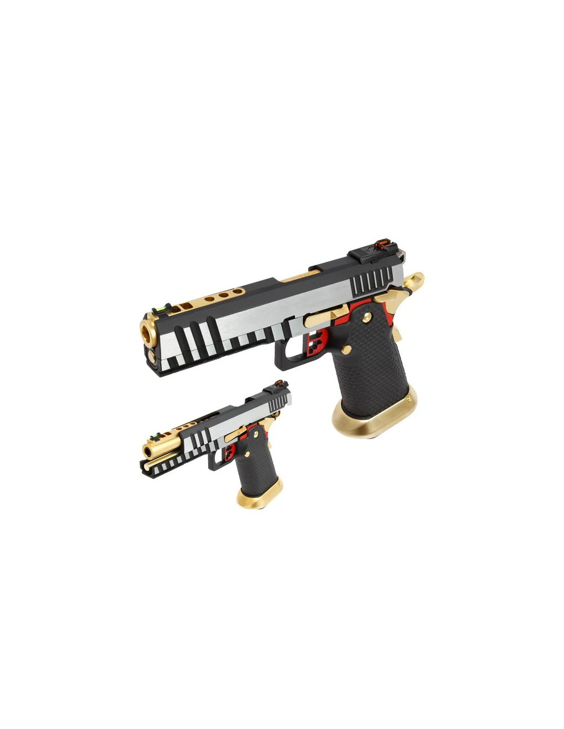 Colt 1911 Hi Capa Plateado