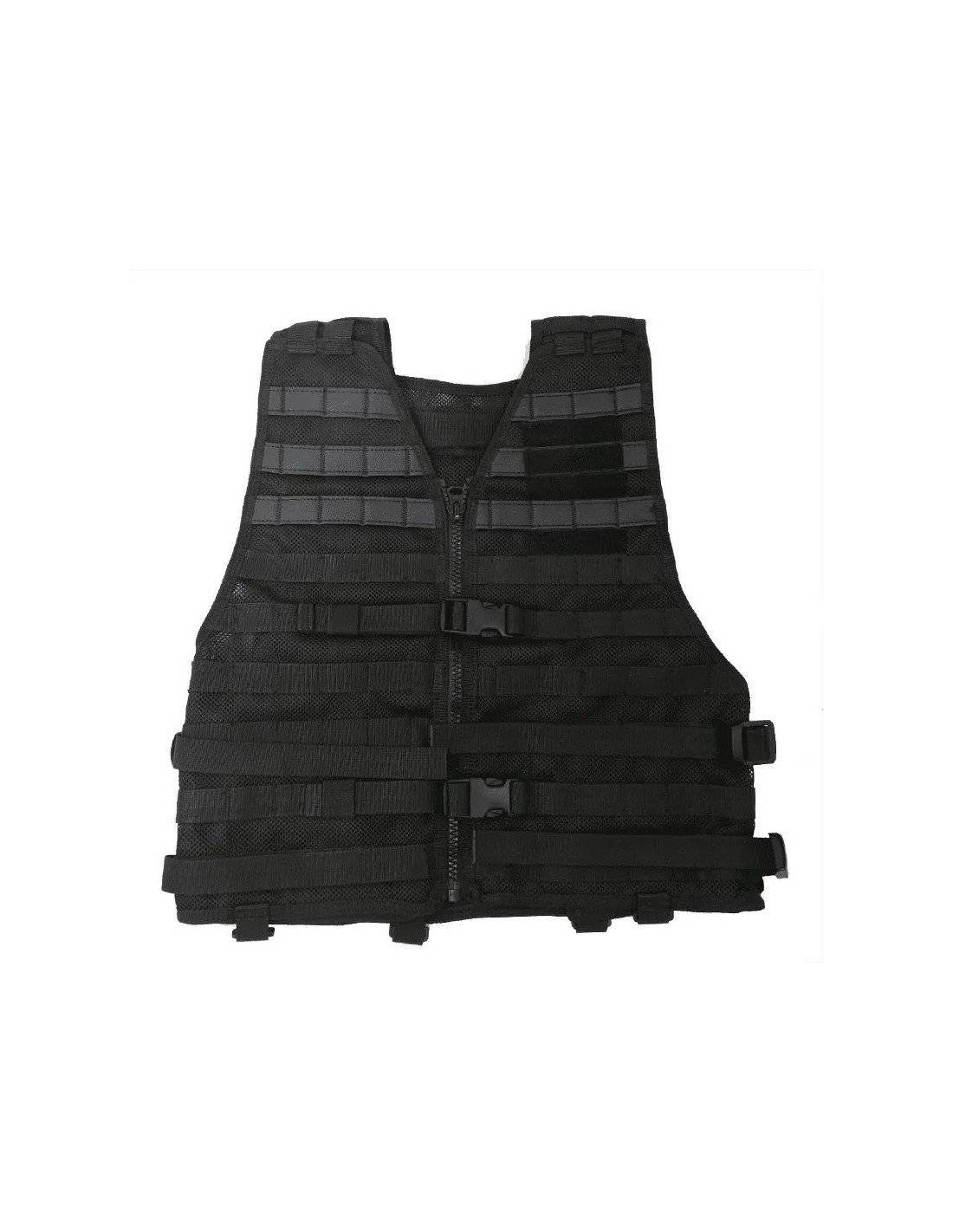 Chaleco CQB de lujo con cierre frontal y dos hebillas