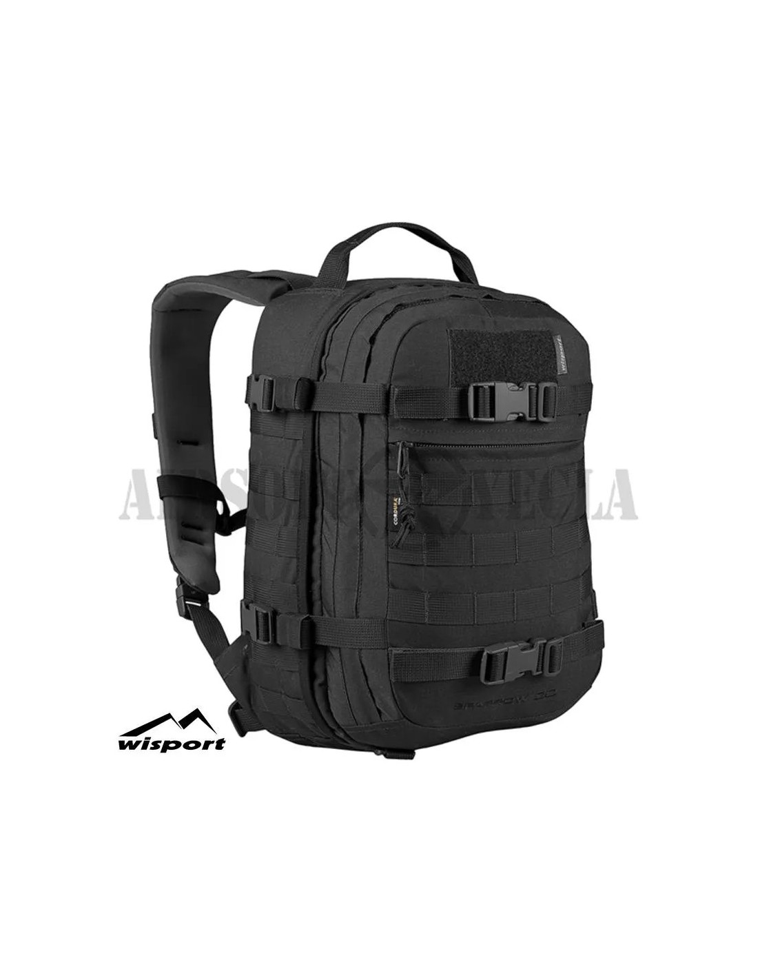Mochila táctica 20 L sistema SAS con confort y ventilación compatible con bolsa de hidratación