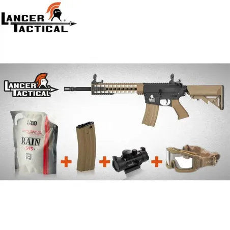 PACK COMPLETO LT-12K GEN 2 M4 KEYMOD 1J - AirSoftYecla.es