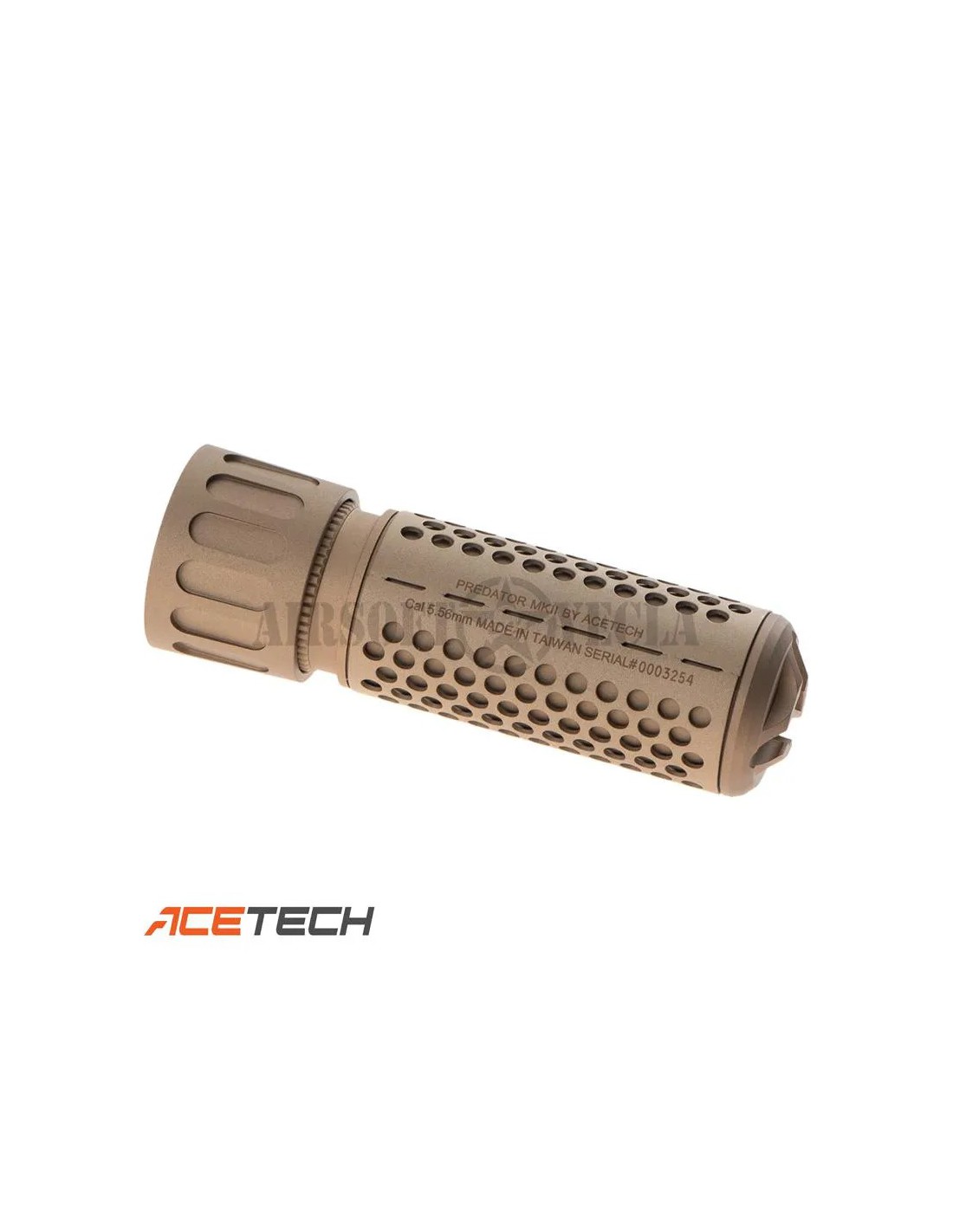 SILENCIADOR TRAZADOR PREDATOR MKII Tan
