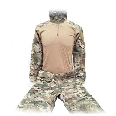 Uniforme DELUXE combat completo con rodilleras estilo MULTICAM