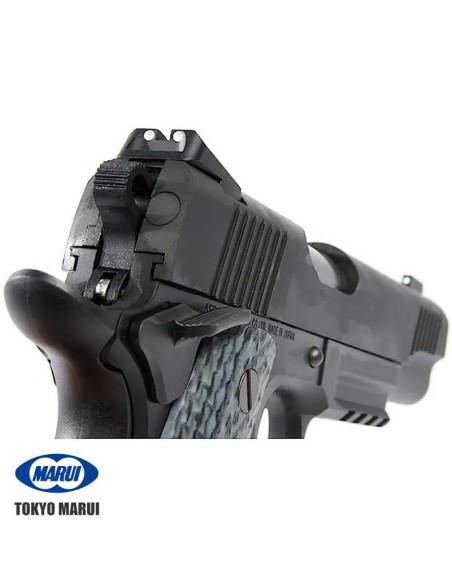 pistola-de-gas-marui-1911-a1-negra-marron-detalle-mango
