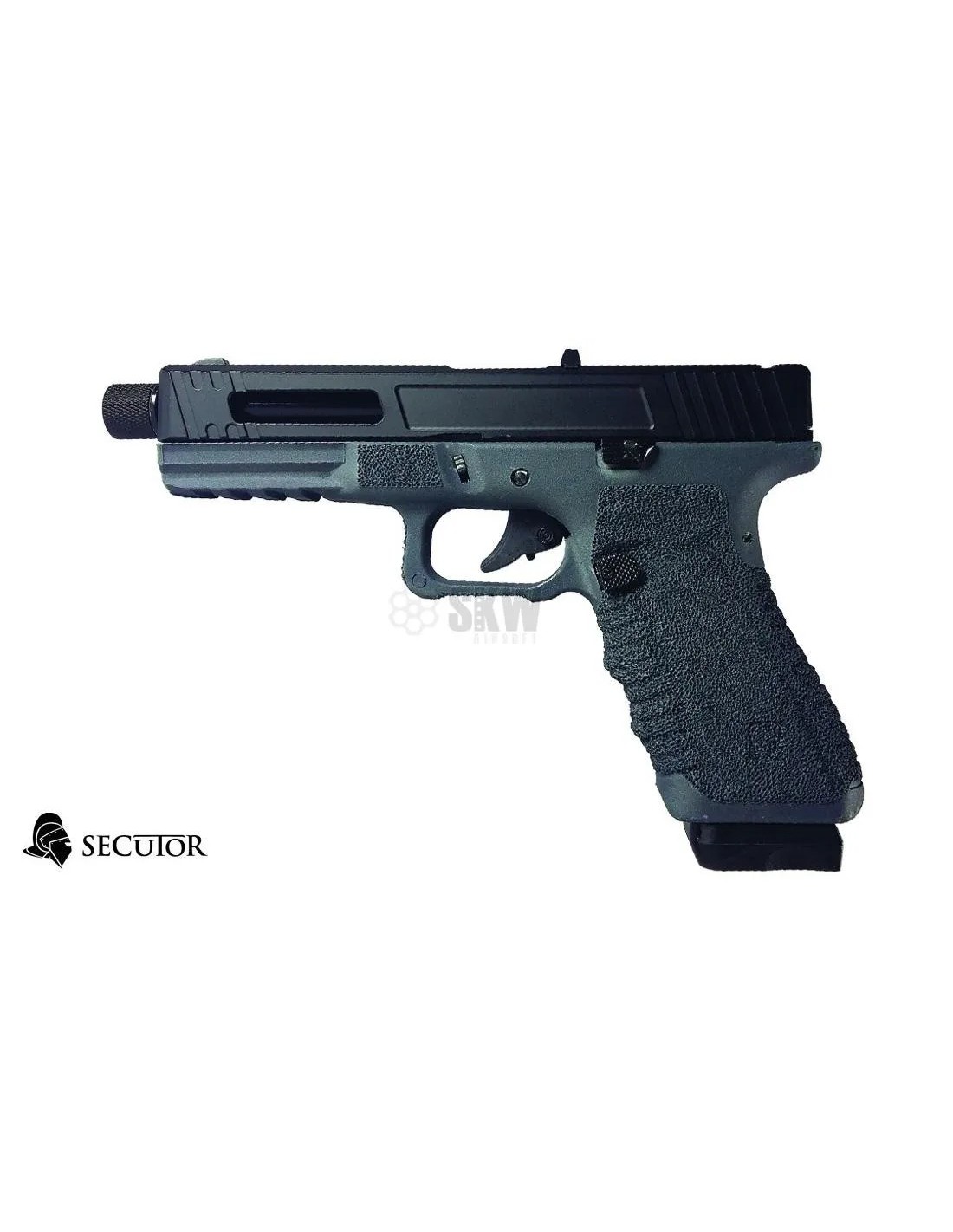 PISTOLA GAS Y CO2 GLADIUS 17 NAVY GREY SECUTOR