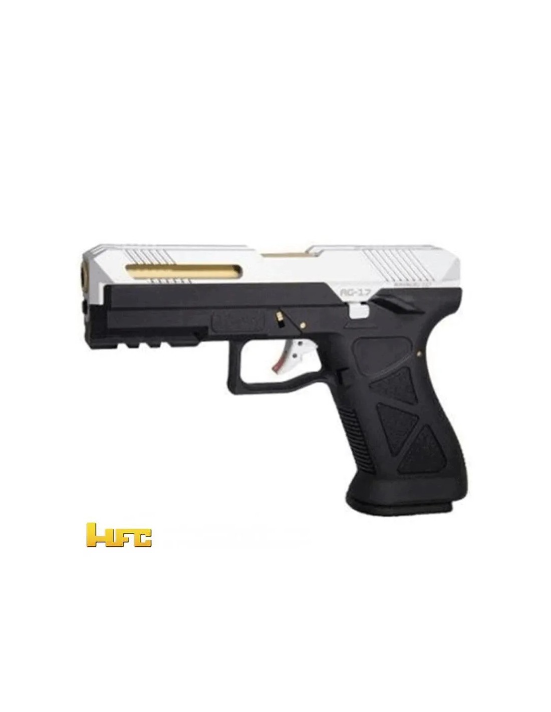 Glock 17 Plateado