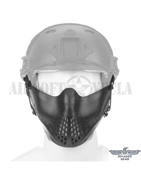 mascara-media-cara-ligera-mk-ii-negra-invader-gear-uso-exterior