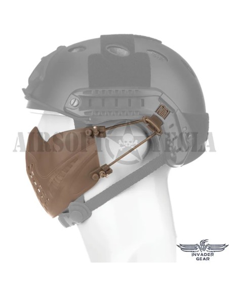 mascara-media-cara-ligera-mk2-tan-invader-gear-uso-exterior