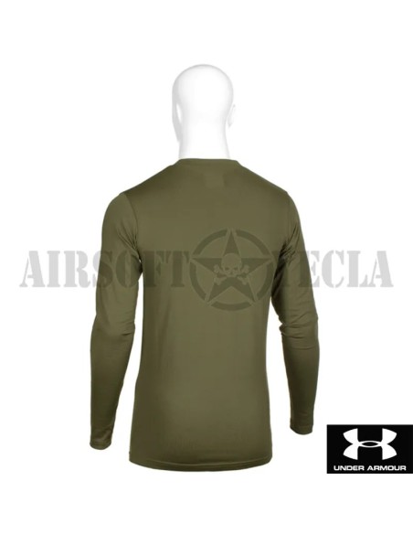 detalle-camiseta-táctica-infrared-coldgear-od-under-armour-material