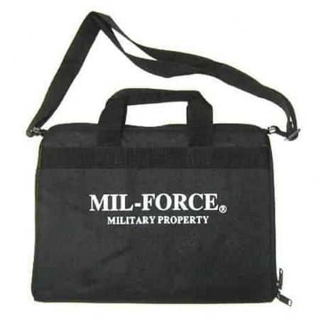 MIL-FORCE DELUXE RANGE BLACK BAG