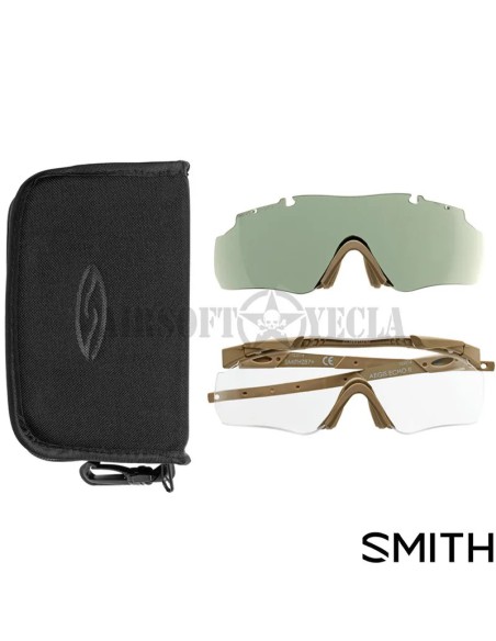 gafas-aegis-echo-ii-tan-smith-optics-kit-completo