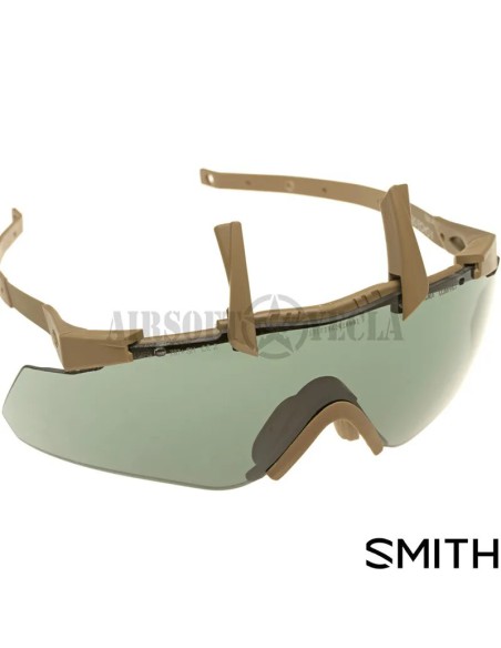 gafas-aegis-echo-ii-compact-field-kit-tan-smith-optics-detalle-montura