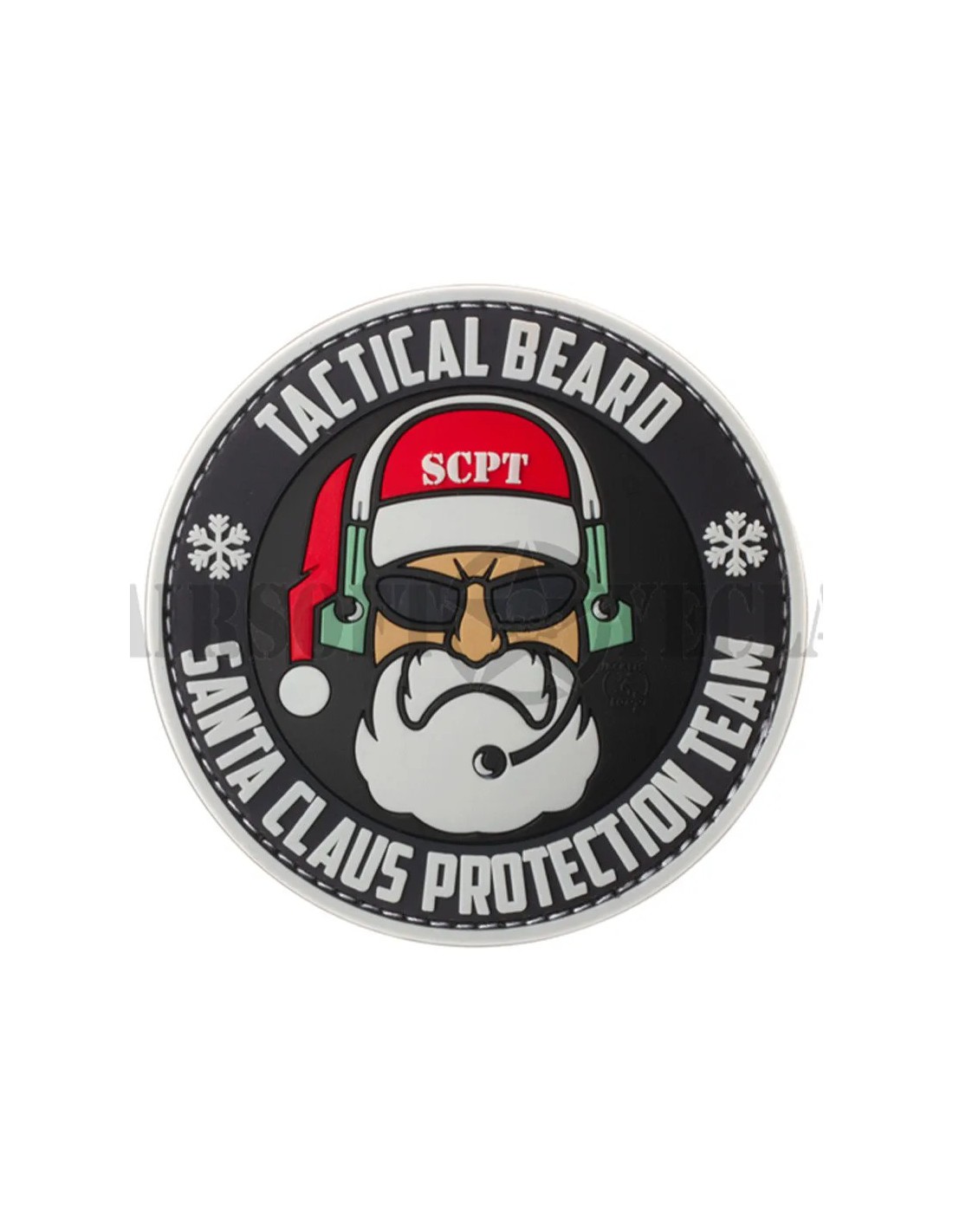 PARCHE DE GOMA SANTA CLAUS PROTECTION TEAM