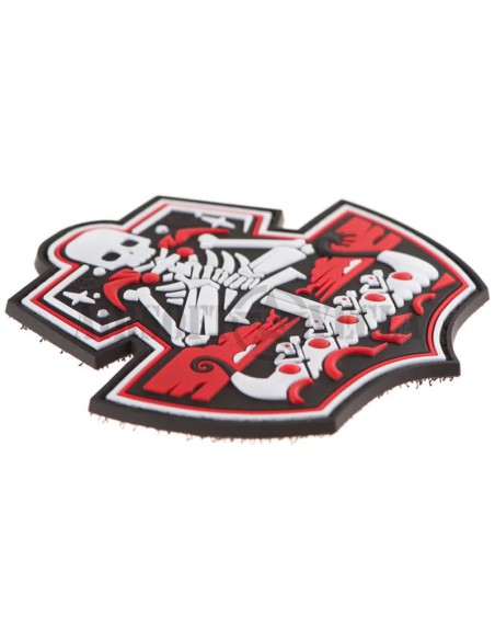parche-goma-ghost-ship-skull-rojo-vista-lateral