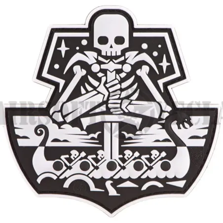 PARCHE DE GOMA GHOST SHIP SKULL - AirSoftYecla.es