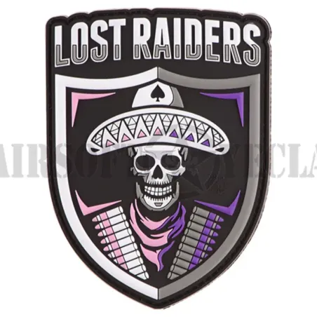 PARCHE DE GOMA LOST RAIDERS