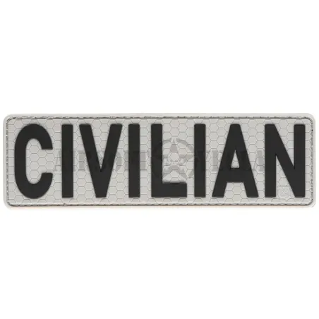 PARCHE DE GOMA CIVILIAN GRIS