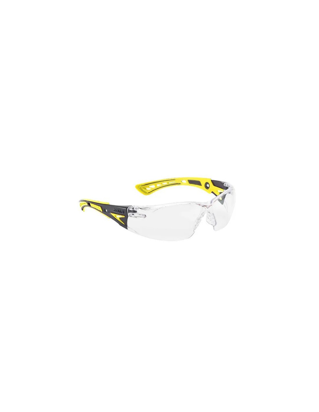 Gafas de protección contra impactos Rush con tratamiento Platino antiniebla antirrayaduras y puente nasal antideslizante