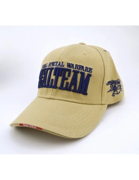 Gorra beisbol SEAL TEAM tan